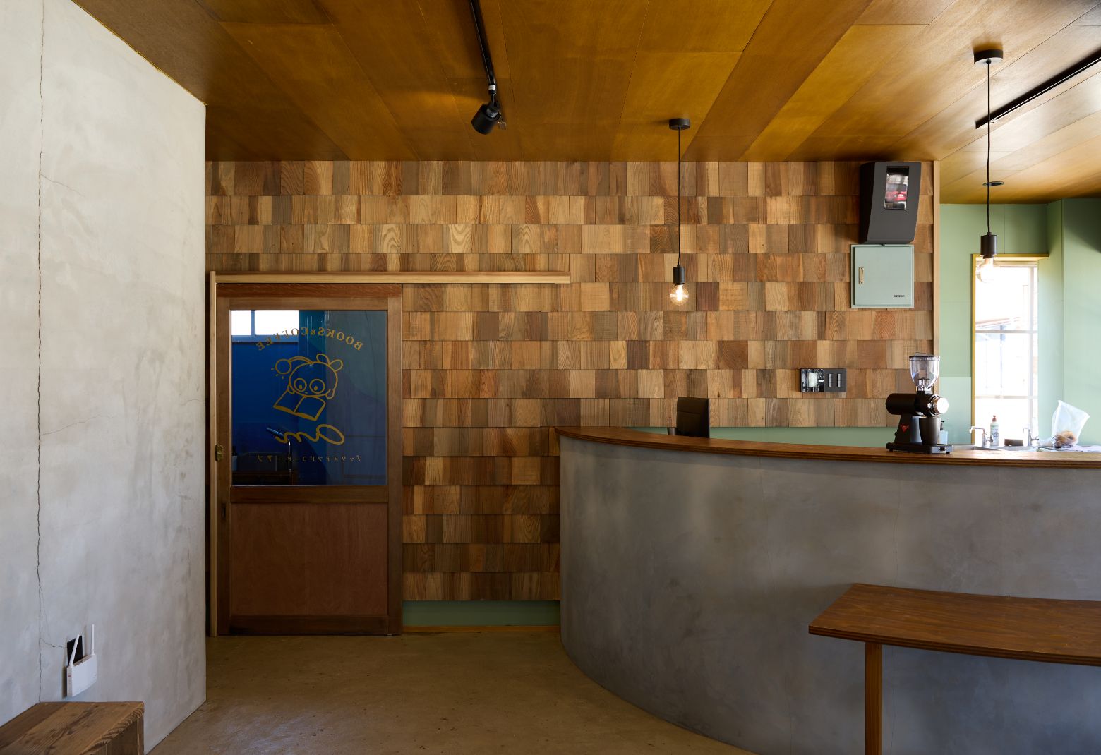 books&coffee an [塗料：WoodLong-Eco]